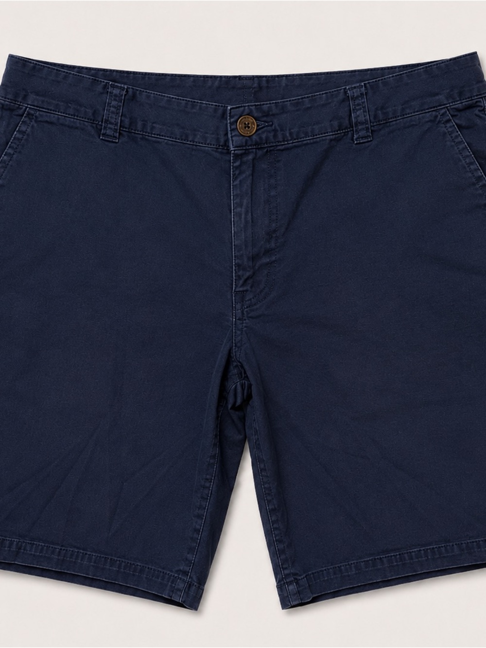 Women’s Navy Stretch Bermuda Shorts